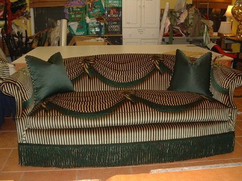 Stripe sofa