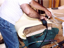 Tailoring seat foam
