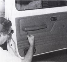 Car door panel