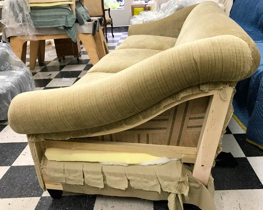 How To Upholster A Couch Or Sofa, How To Reupholster Sofa