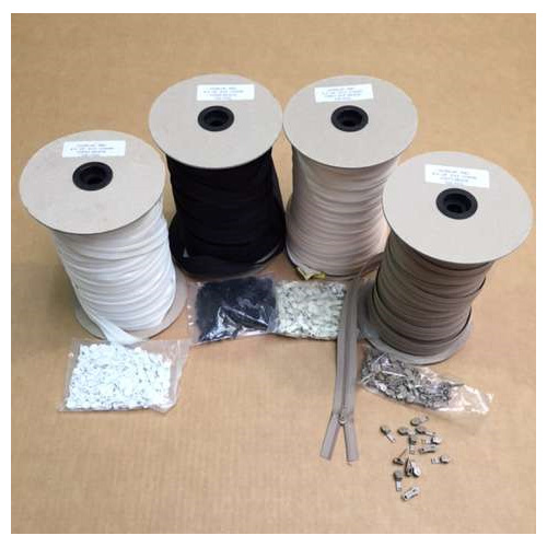 Upholstery Zipper and Slides size 4.5