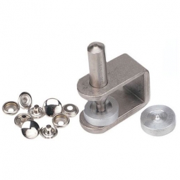 Hi、FANCY 100 Pieces Snap Fastener Stainless Steel Decorative